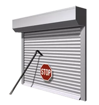 Sicherheitsrollladenelemente von KLEIER bieten einen effektiven Schutz gegen Einbrüche.